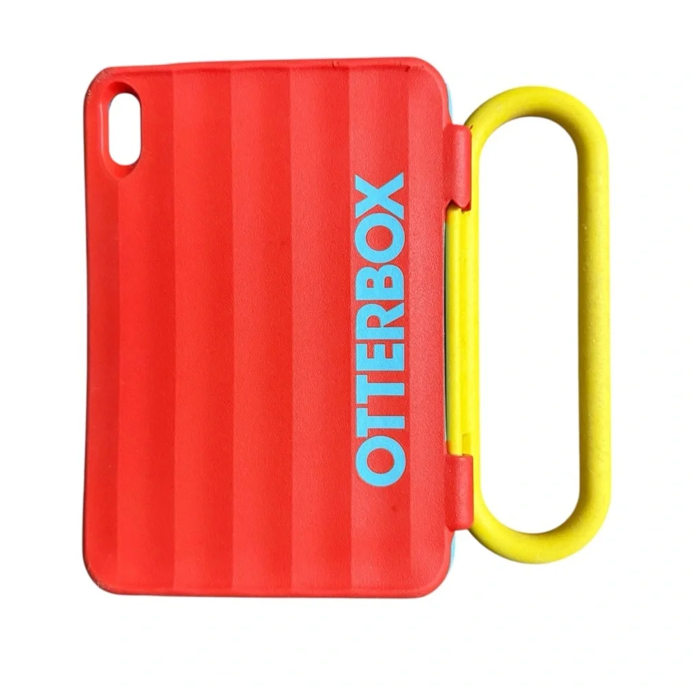 NEW OtterBox Easy Clean Case Kids Apple iPad Mini (6th gen) Tablet Red Case